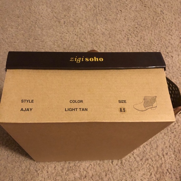 Tan Ankle Boots - Picture 4 of 4